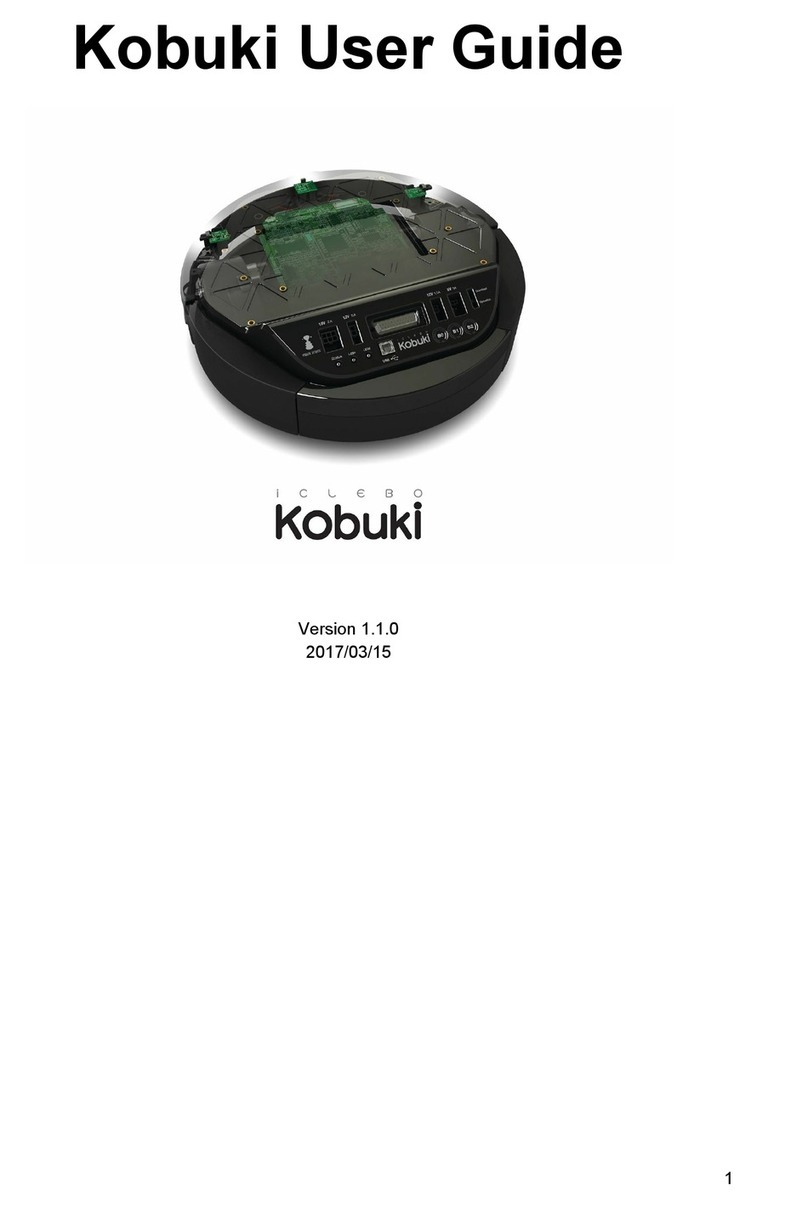 Yujin Robot iCLEBO Kobuki user guide