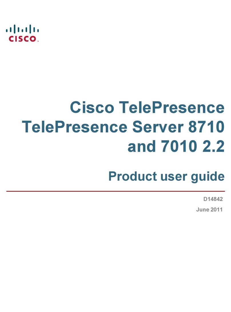 Cisco TelePresence Server 7010 Specification sheet