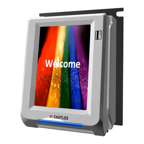 Castles Technology UPT1000F user manual