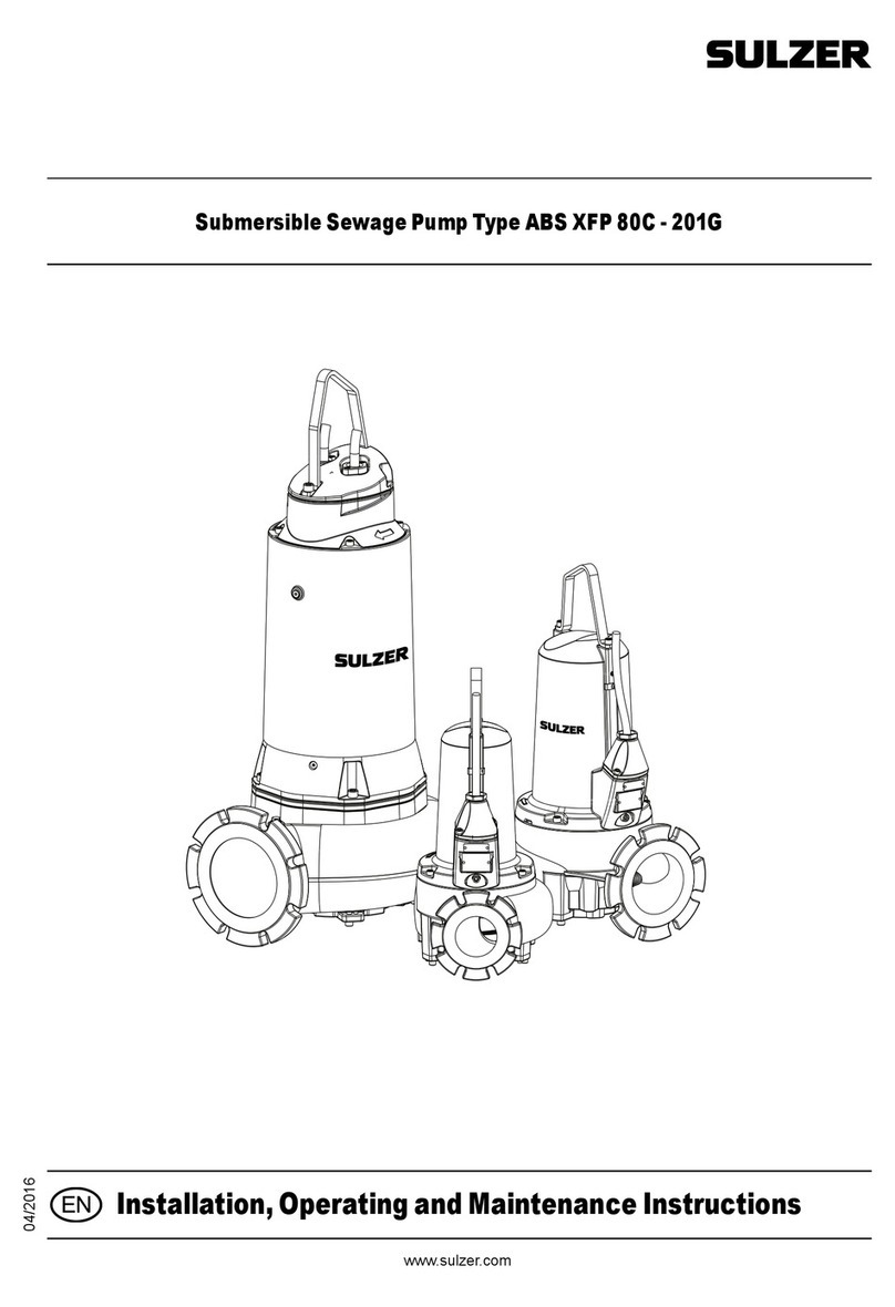 Sulzer ABS XFP 80E-CB1 Installation