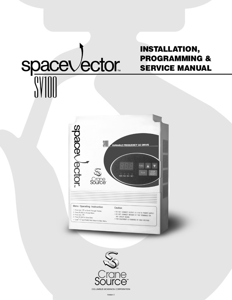 Crane Source Space Vector SV100 Installation, Programming & Service manual