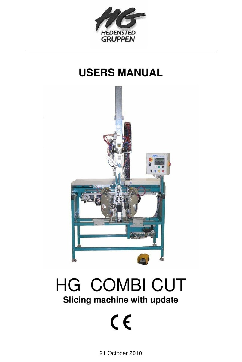 Hedensted Gruppen HG Combi Cut user manual