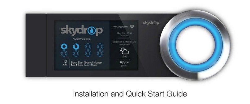 Skydrop Halo Sprinkler Controller Installation and quick start guide
