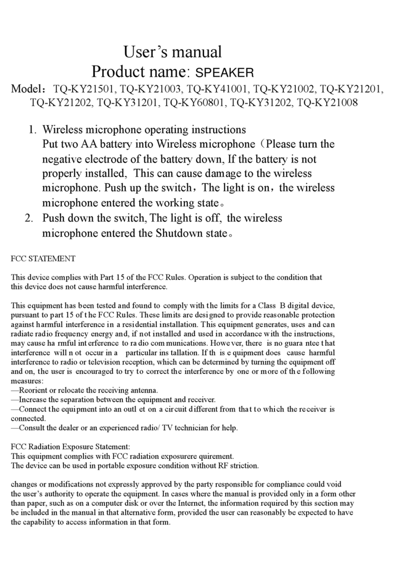 TQL TRADING TQ-KY21501 user manual