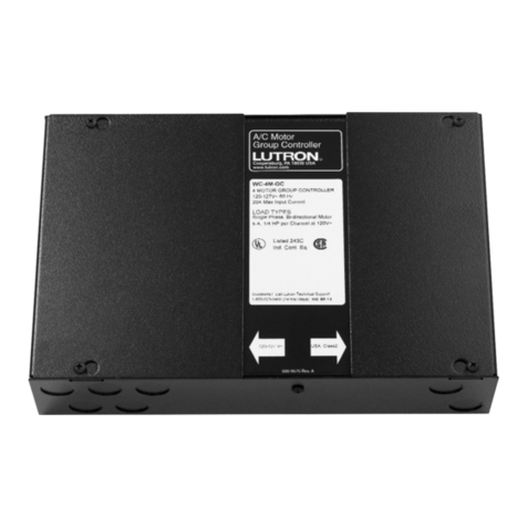 Lutron Electronics WC-4M-GC Assembly instructions