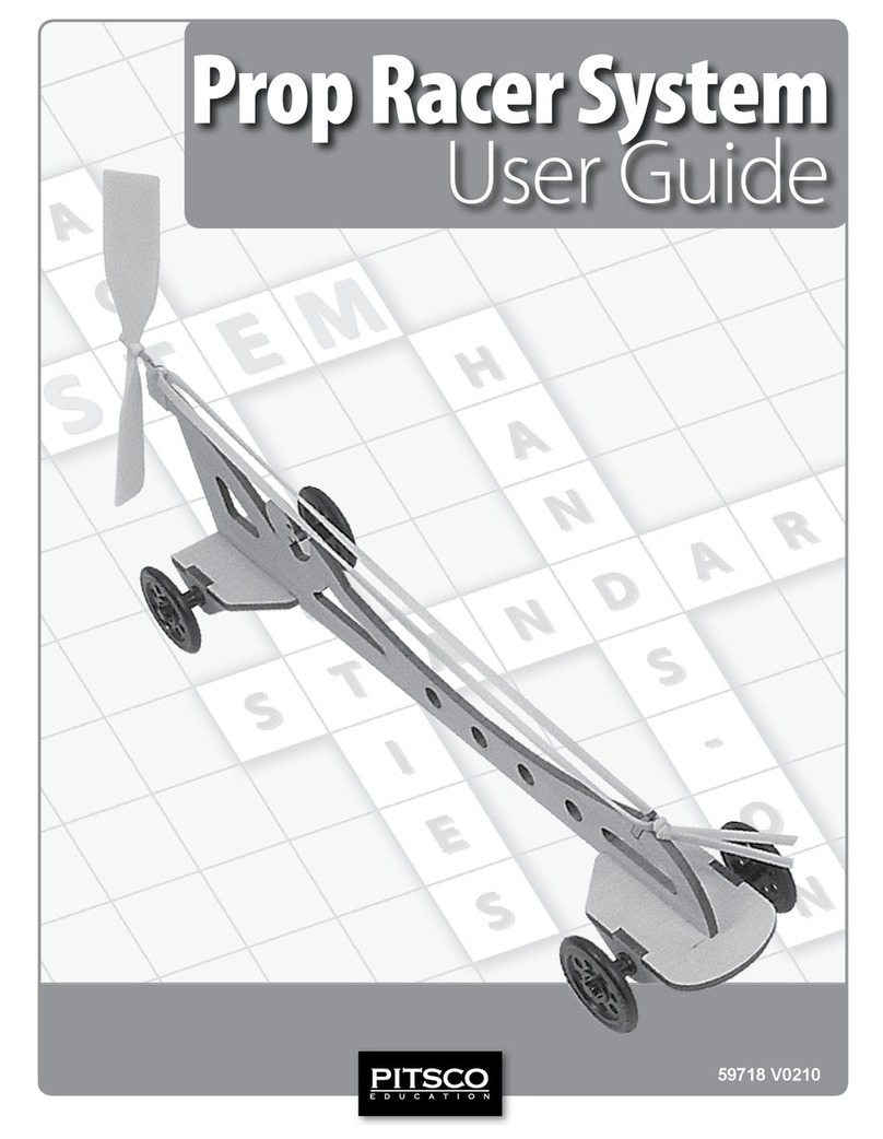 pitsco Prop Racer System User manual