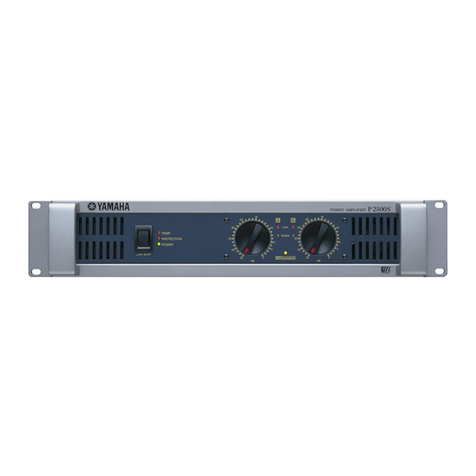 Yamaha P1000S User manual