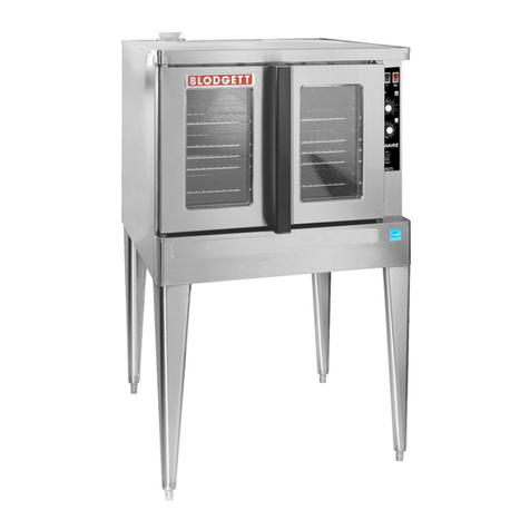 Blodgett CTB SERIES User manual