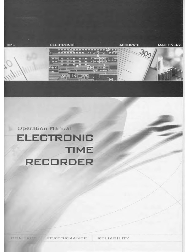 Timemaster TM900 Operation manual