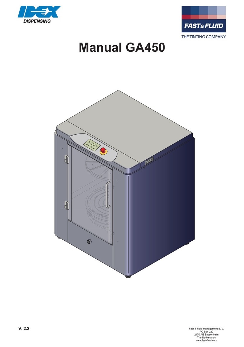 Fast & Fluid Management GA450 manual
