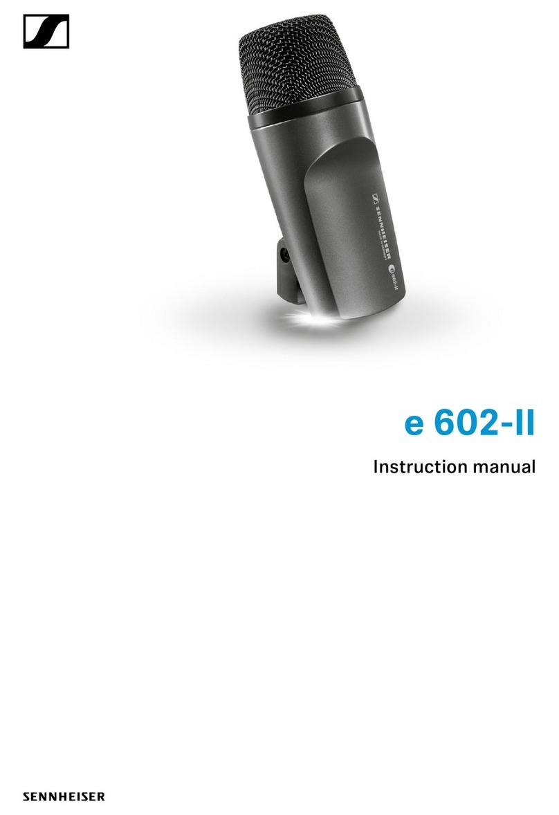 Sennheiser Evolution E 602-II User manual