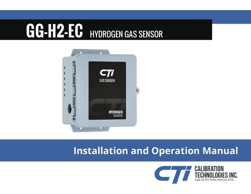 CTI GG-H2-EC User manual