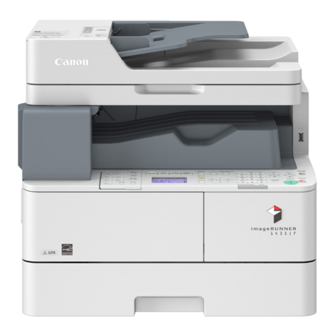 Canon imageRUNNER 1435i User manual