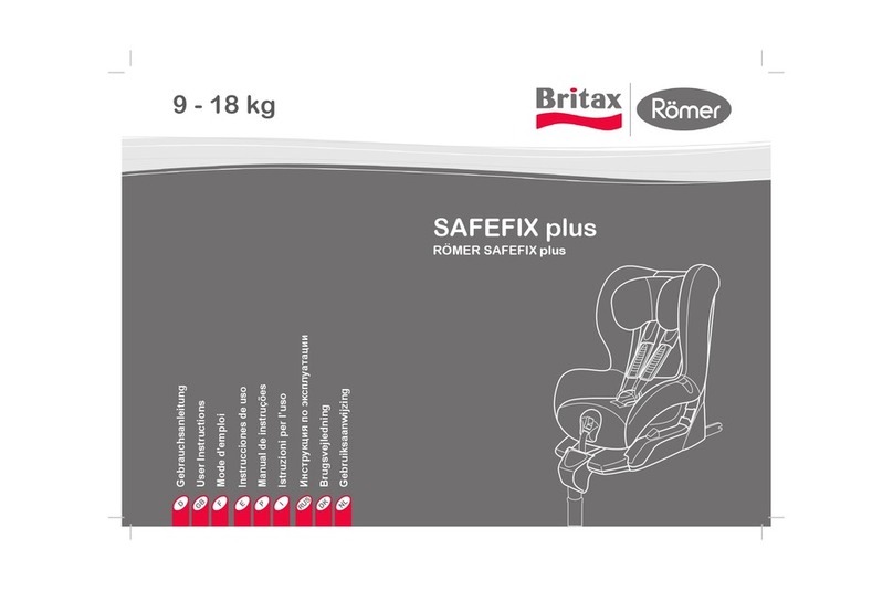 Britax-Romer SAFEFIX plus User manual