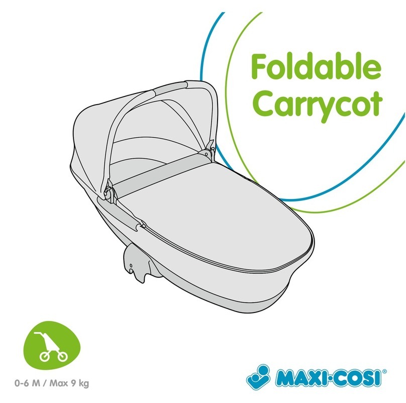 MaxiCosi Foldable Carrycot User manual