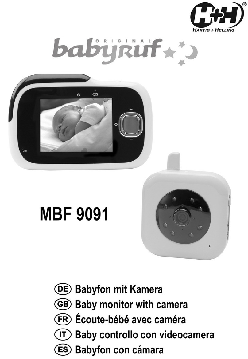 H+H Babyruf MBF 9091 operating instructions