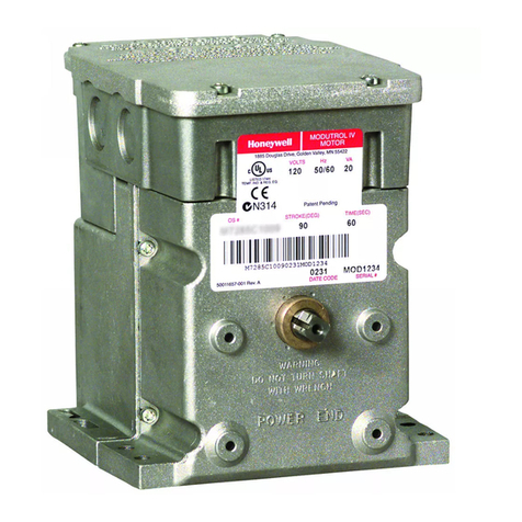 Honeywell Modutrol IV 71 Series Operation manual Honeywell Modutrol IV 71 Series Operation manual