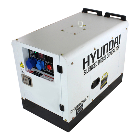 Hyundai DHY8500SELR user manual