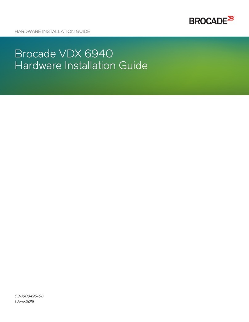 Brocade Communications Systems VDX 6940 Series Manual Brocade Communications Systems VDX 6940 Series Manual