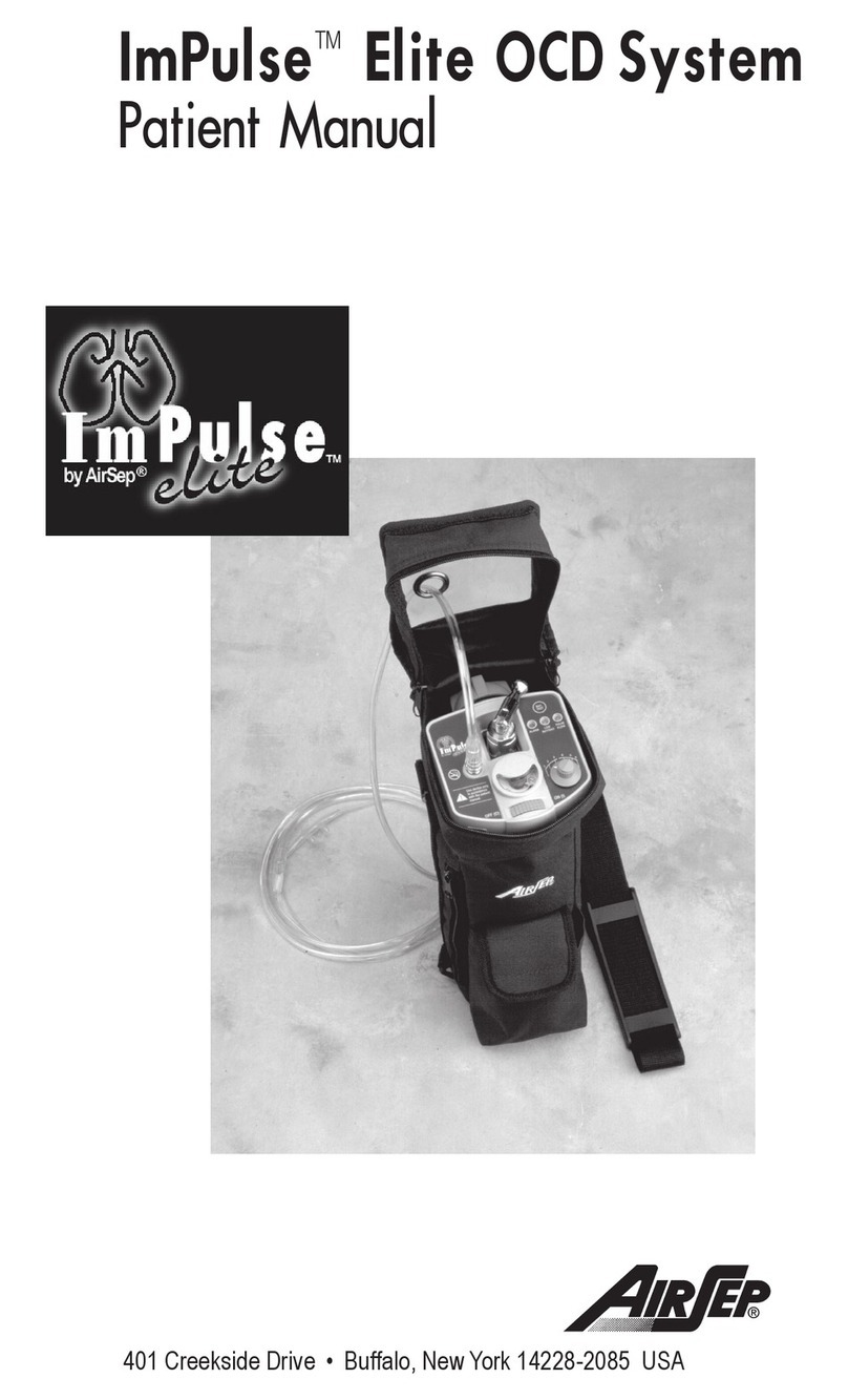 AirSep ImPulse Elite User manual
