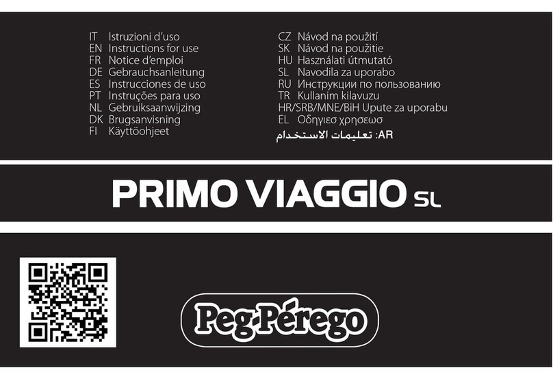 Peg-Perego Primo viaggio SL User manual