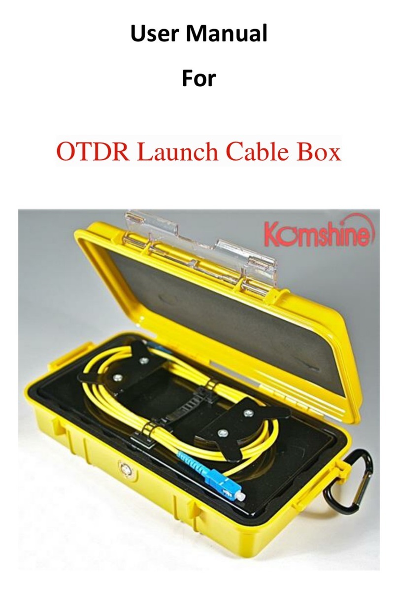 Komshine OTDR user manual