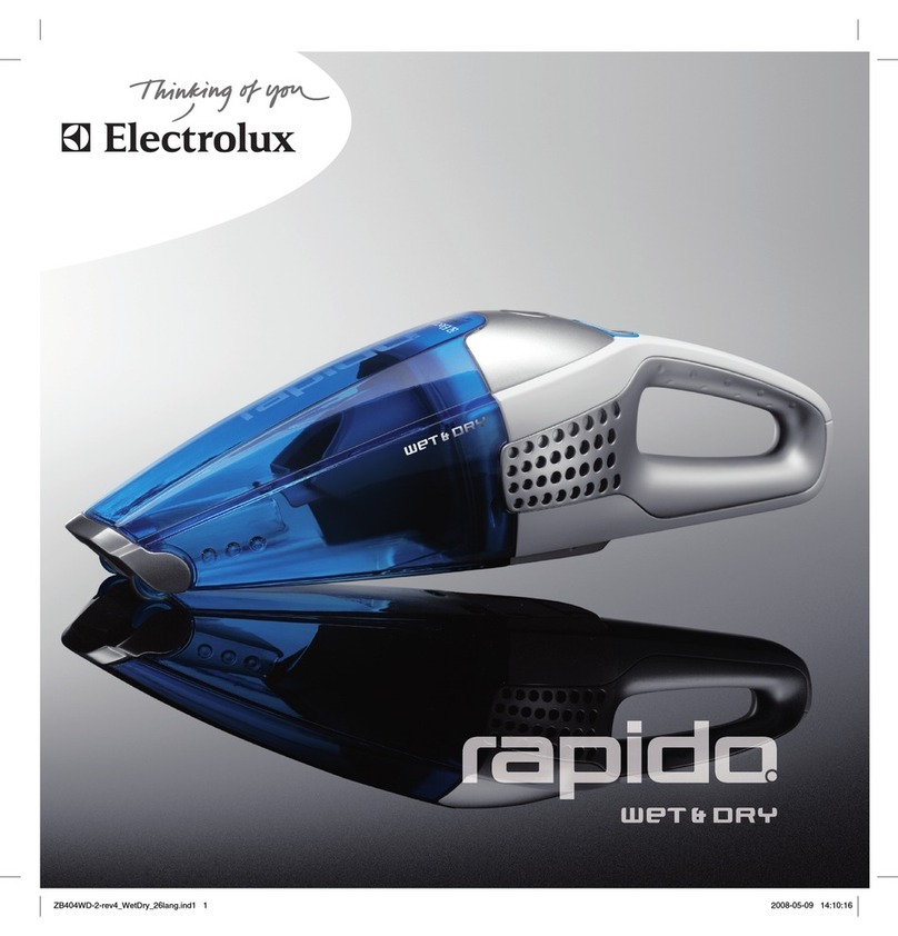 Electrolux Rapido ZB404WD User manual