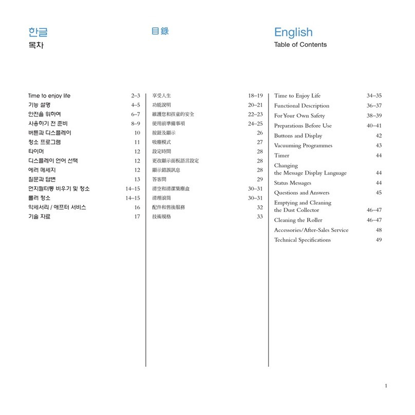 Electrolux Trilobit ZA1 User manual