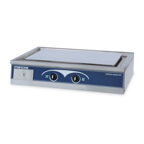 Metos ARDOX S2 Installation and operation manual