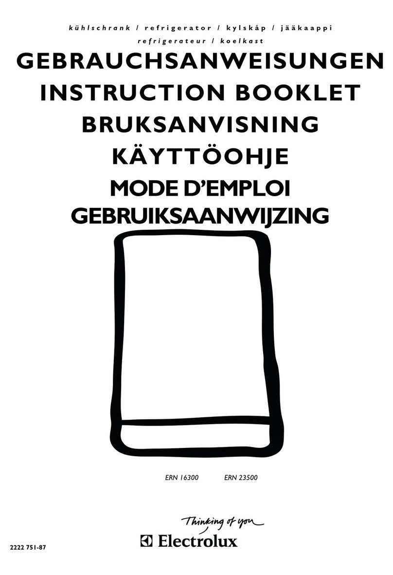 Electrolux ERN 16300 User manual