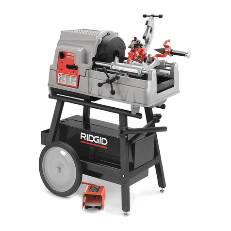 RIDGID 535 Manual Chuck User manual