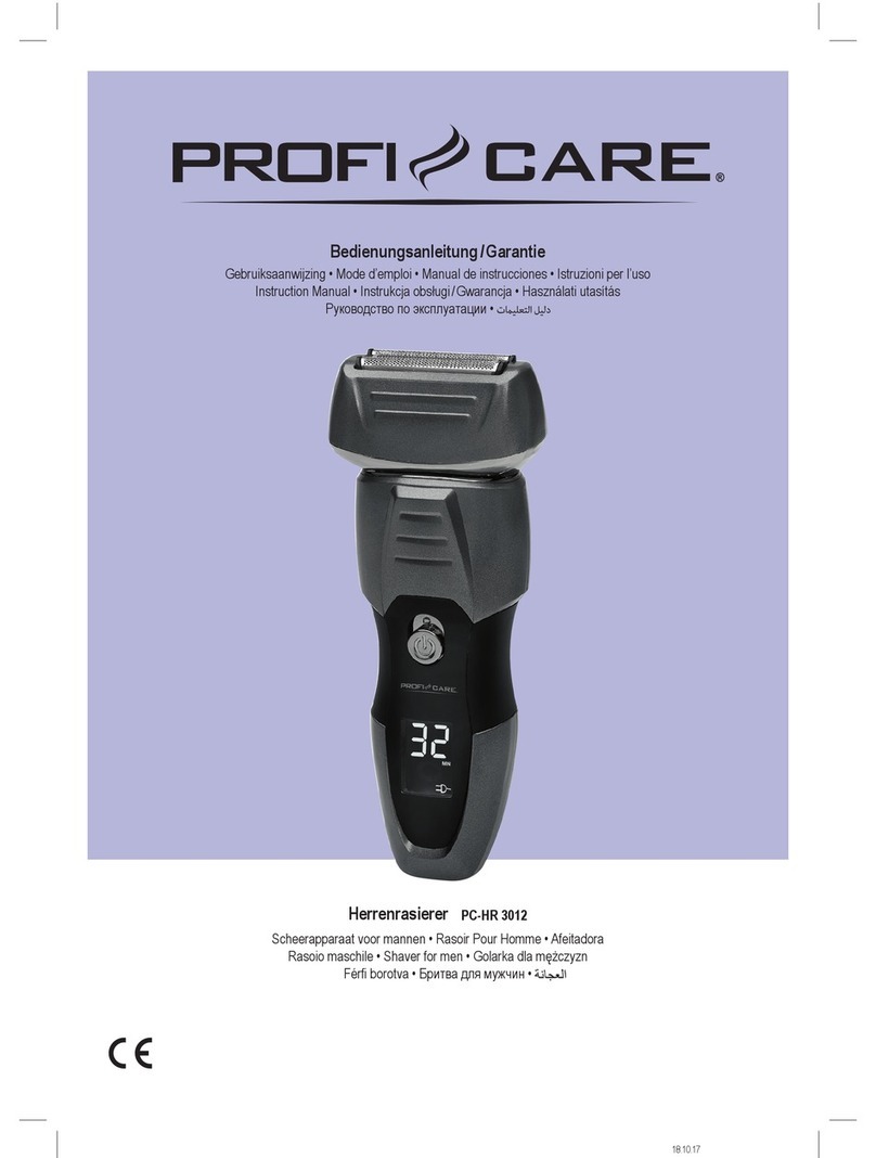 Profi Care PC-HR 3012 instruction manual