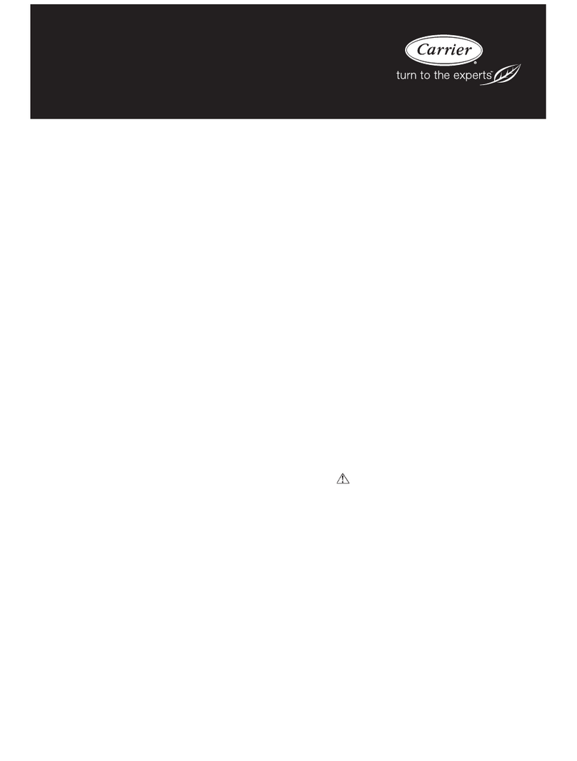 Carrier WeatherMaster 50HCQA05 Service and maintenance instructions
