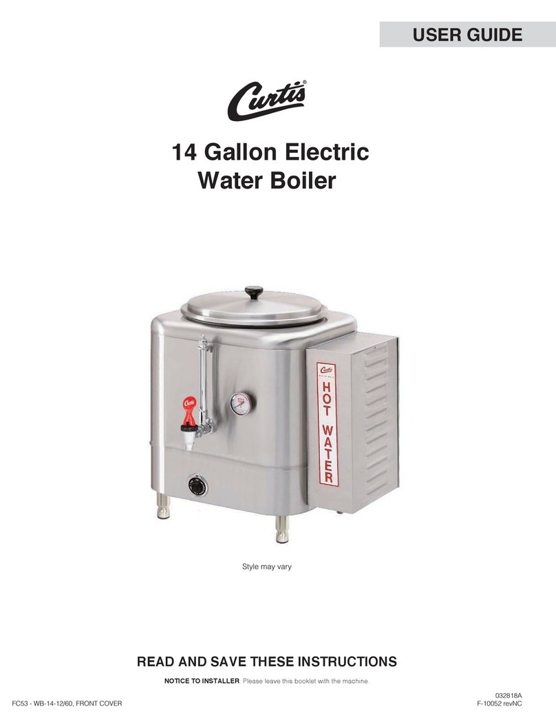 Curtis WB-14-12 User manual