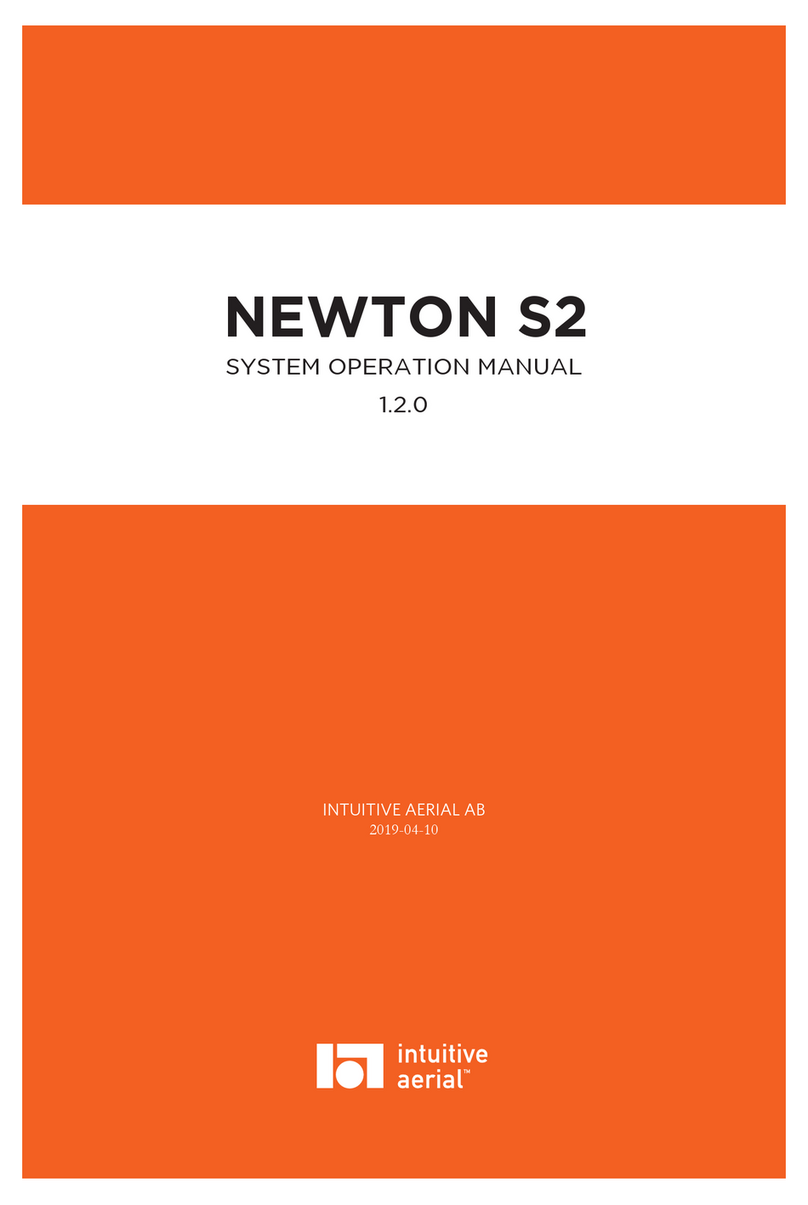Intuitive Aerial Newton S2 3G System operation manual