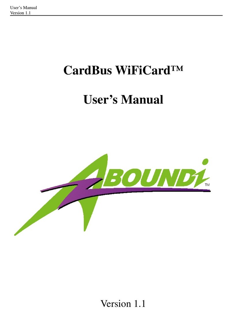 Aboundi CardBus WiFiCard user manual
