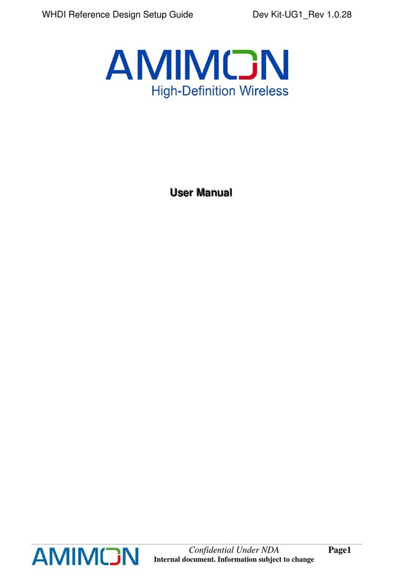 AMIMON WHDI user manual AMIMON WHDI user manual