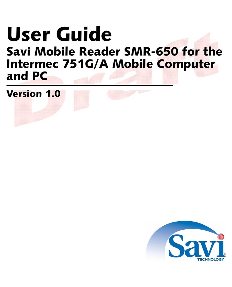 Savi SMR-650 User manual