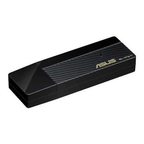 Asus WL-167G V3 User manual