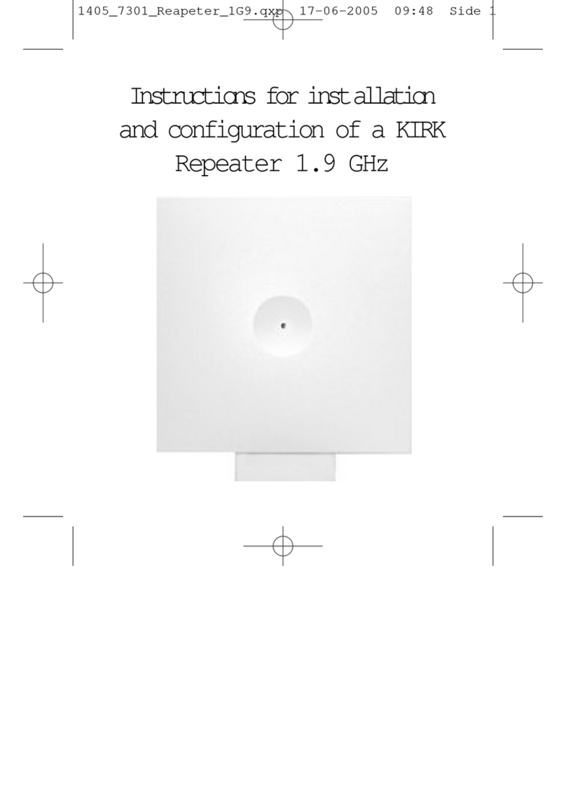 Kirk Repeater Installation and configuration manual