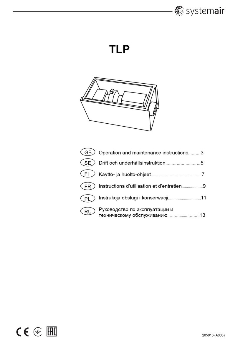 System air TLP 125/1,2 Installation guide