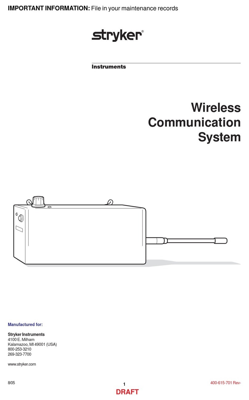 Stryker Turbo 5 user manual