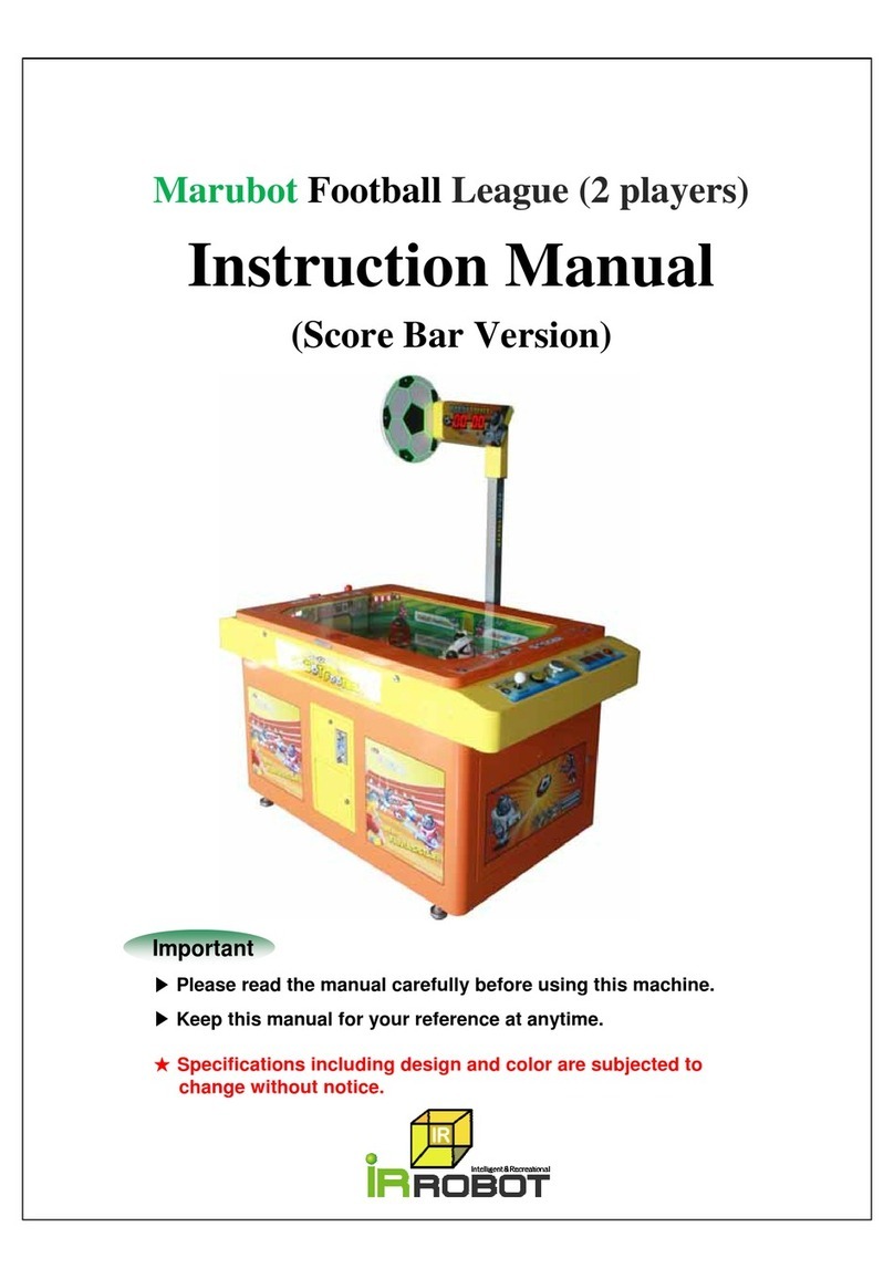 IR Robot Marubot Football League 2 Players instruction manual