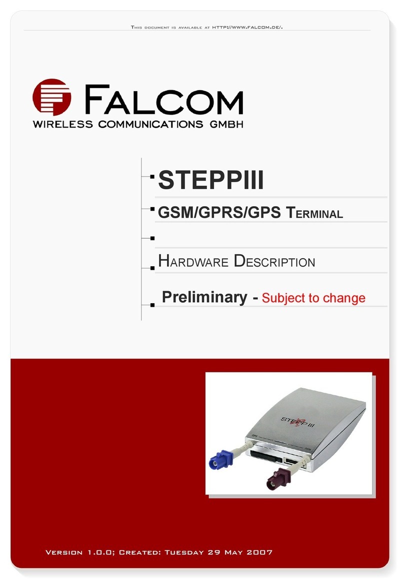 FALCOM STEPPIII Hardware description