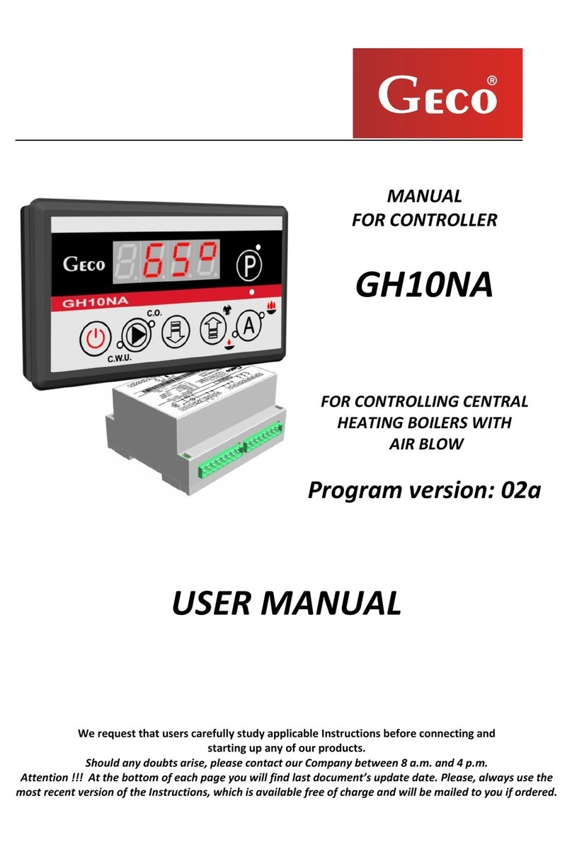 Geco GH10NA User manual