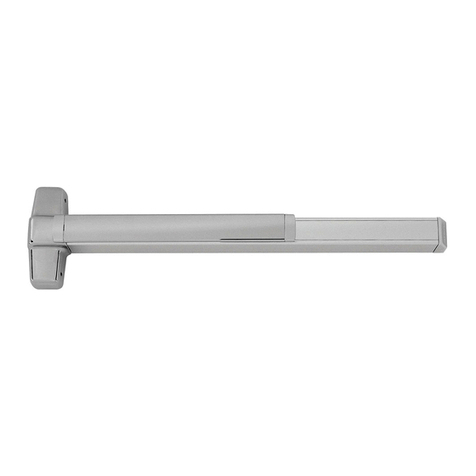 Von Duprin Quiet One 9847WDC installation instructions