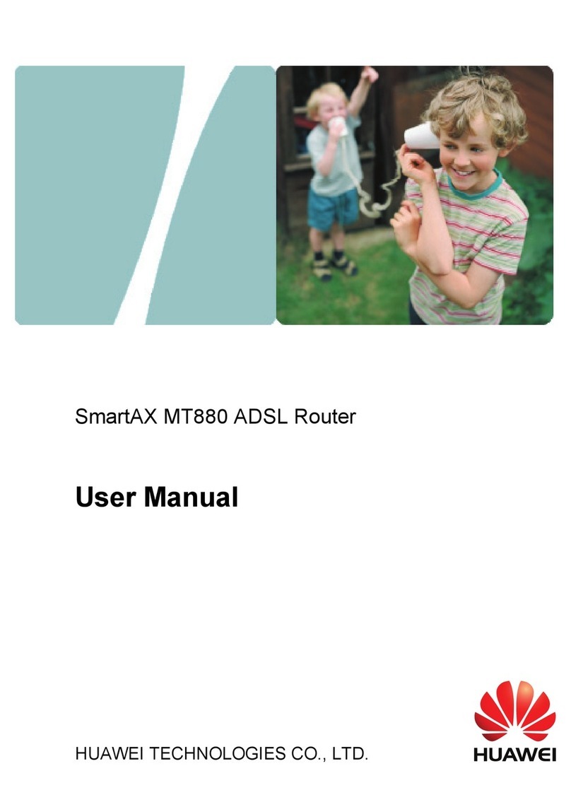Huawei SmartAX MT880 User manual
