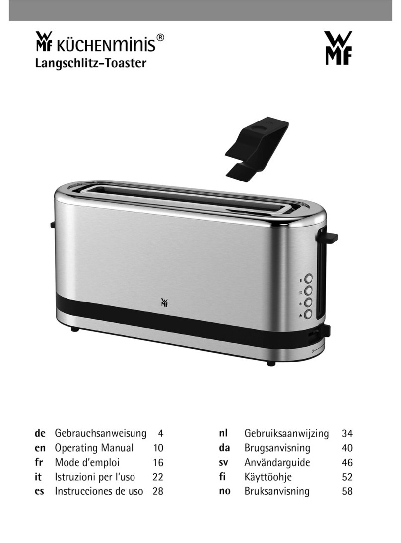 WMF kuchenminis operating manual