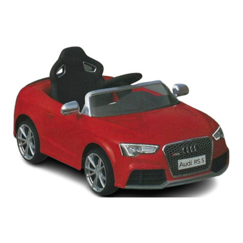 Supertrax Licensed Audi RS5 Installation and operation instructions