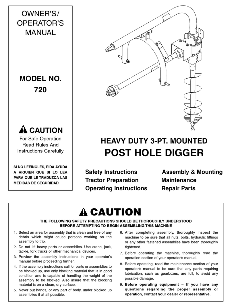 Worksaver 720 Owner's/operator's manual